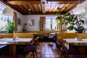 Gaststube im Gasthof Gstemmerblick.
