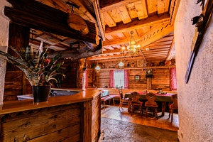 Stube in der Köberlhütte - Gasthof Gstemmerblick.