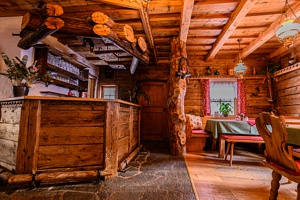 Stube in der Köberlhütte - Gasthof Gstemmerblick.